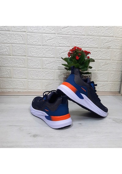 M.p 1603 Lacivert Kaymaz Rahat Koşu Erkek Spor Ayakkabı 001