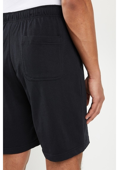 Nike Sportswear Club Jersey Cotton Shorts Unisex Pamuklu İnce Yazlık Şort Siyah