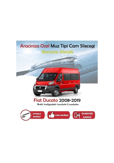 Fiat Ducaot Muz Silecek Takımı 2008-2019