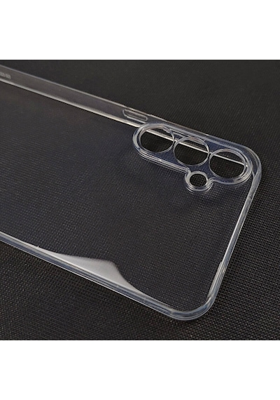 Galaxy S23 Fe Uyumlu Zore Süper Silikon Kılıf-renksiz Renksiz