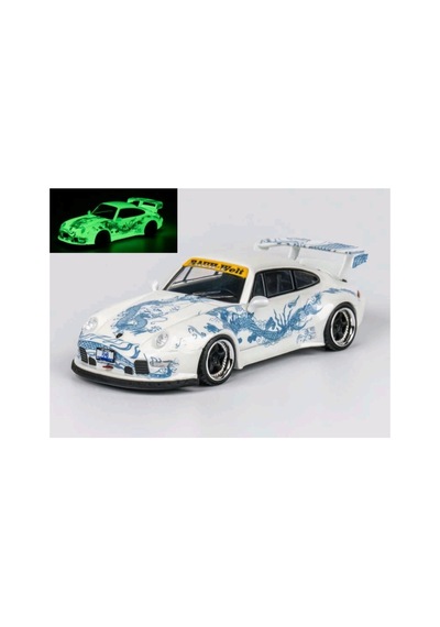 Tpc Porsche 911 Rwb 993 Luminous Effect Dragon White - 907860626