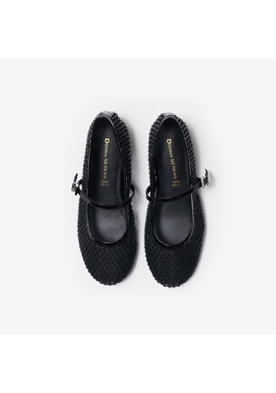 Nero Black Sandalet Kadın 1f6070ds Donna Serena T. 6070ds Rete siyah
