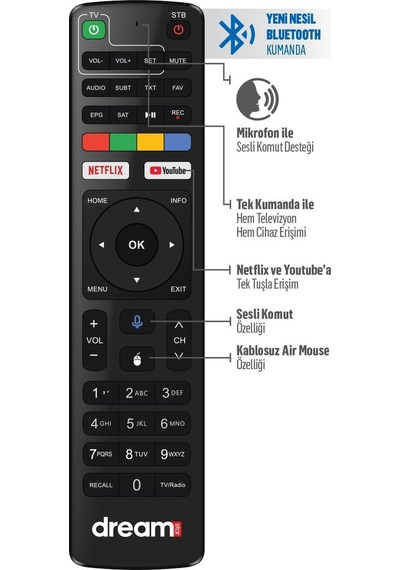 Dreamstar Android Bluetooth Kumanda