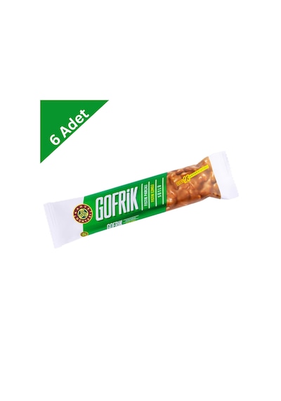 Kahve Dünyası Gofrik Fıstıklı Sütlü Gofret 33 G X 6 Adet - Çıtır Ve Sütlü Çikolatalı