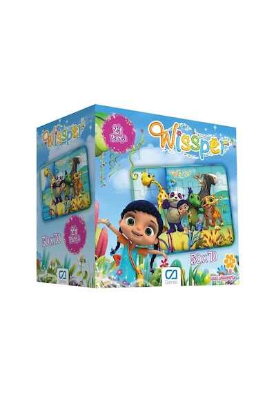 Ca Games Wissper Yer Puzzle 24 Parça Çocuk Puzzle