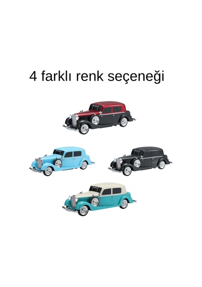 Gold Silver Gs-1410 Nostaljik Klasik Araba Tasarımlı Bluetooth Hoparlör