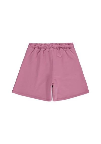 Civil Girls London Baskılı 10-13 Yaş Şort - Pembe Gülkurusu