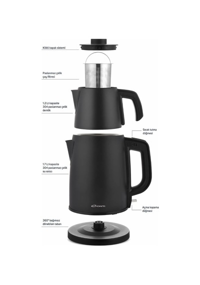 Conti CTM-125 Tealine 1.2 L Çay Makinesi