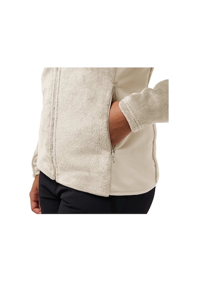 Jack Wolfskin Rotwand Fz Kadın Bej Polar Ceket A0056 Kemik
