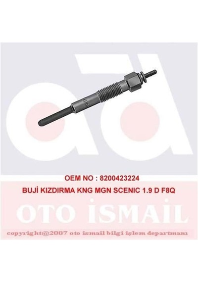 BOSCH 250202035 ISITMA KIZDIRMA BUJISI CLIO II KANGOO MEGANE SCEN