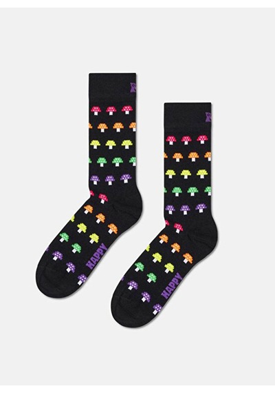 Happy Socks Siyah Erkek Desenli Çorap 4-pack Gamer Socks Gift Set