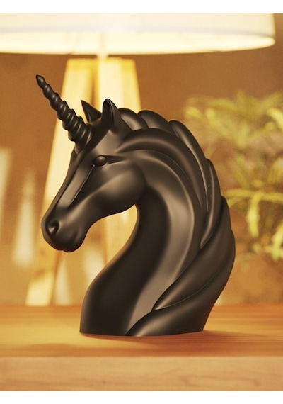 Unicorn At Heykel Biblo Dekoratif Obje