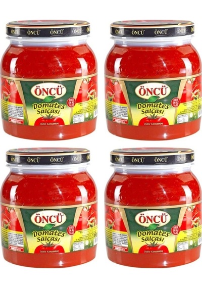 Gıda Domates Salçası 1650 Gr X4 Adet