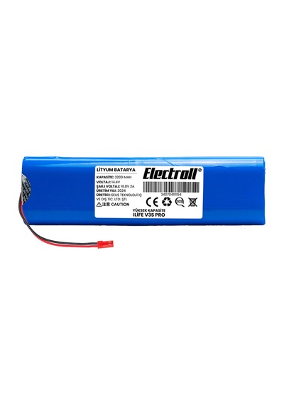 Ilife V3s Pro Uyumlu Batarya Yüksek Kapasite 3200mah Pil Robot Süpürge Bataryası Değişimi