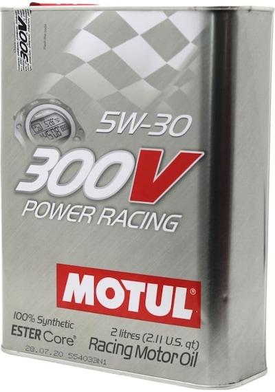Motul 300V Power Racing 5W-30 Tam Sentetik Racing Motor Yağı 4 x 2 L