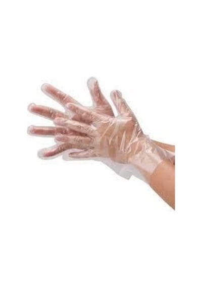 Burpak Tek Kullanımlık Şeffaf Eldiven 100 Lü Takribi 60 G.