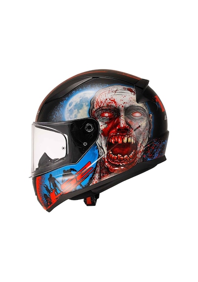 Ls2 Rapid 2 Zombie Kapalı Motosiklet Kaskı