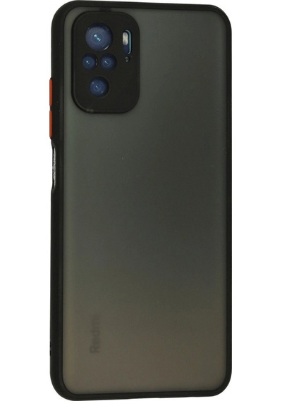 Xiaomi Redmi Note 10 Kılıf Montreal Silikon Kapak - Siyah