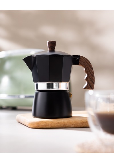 Laurina Moka Pot - Siyah - 150 Ml