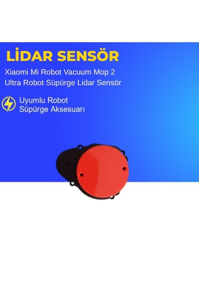 Xiaomi Mi Robot Vacuum Mop 2 Ultra Robot Süpürge Lidar Sensör