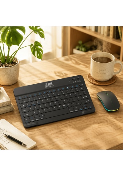 Go Des Gd-kb323 Ergonomik 2in1 Bluetooth Bağlantılı Kablosuz Klavye Ve Mouse Seti Siyah Optik