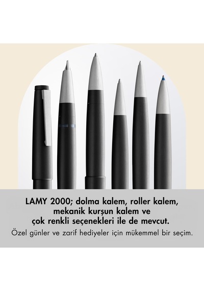 Lamy 2000 Versatil 0,7 Mat Siyah 101-0,7 .