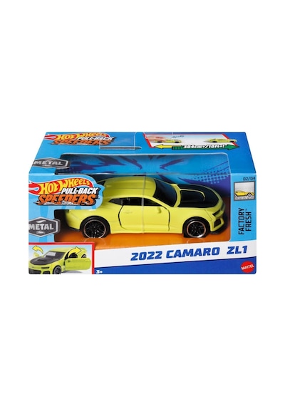Hpr70 1:43 Hot Wheels Çek-bırak Araba - 202 Camaro Zl1 Hwh46 Çok Renkli