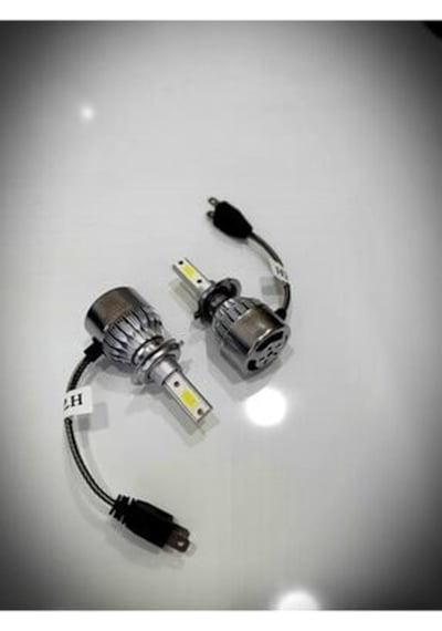 H7 Beyaz Işık Led Xenon Far Ampulü Şimşek Etkili / 10