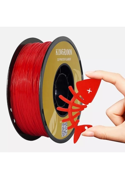 Kingroon Kırmızı Tpu-95a Filament 1.75 Mm 1000gr