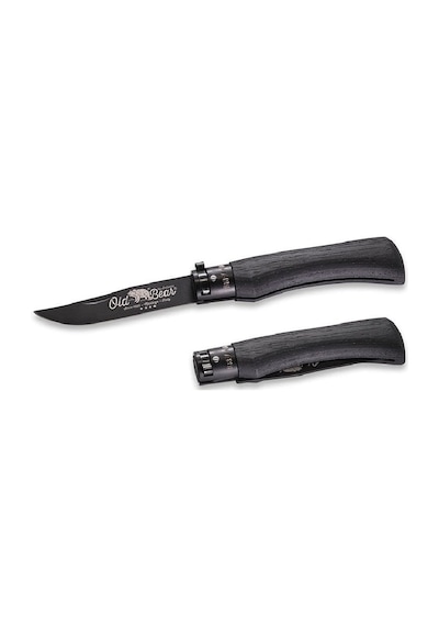 Old Bear 21 Cm Total Black 8 1/4'' L Kamp Çakı Siyah