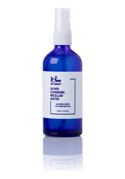 Kolloidal Gümüş İçerikli 2'si 1 Arada Micellar Yüz Temizleme Suyu Ve Tonik 1senartbeauty