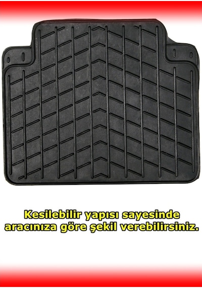 Chevrolet Captiva Uyumlu Mars Kauçuk Siyah Paspas Seti N11.17982 554419559