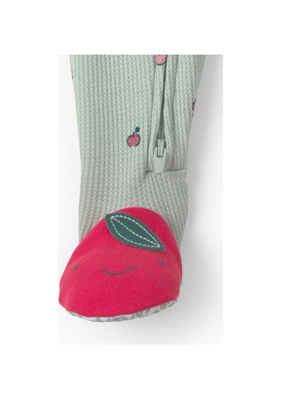 Carter's Kız Bebek Fermuarlı Patikli Tulum Yeşil 1w136510