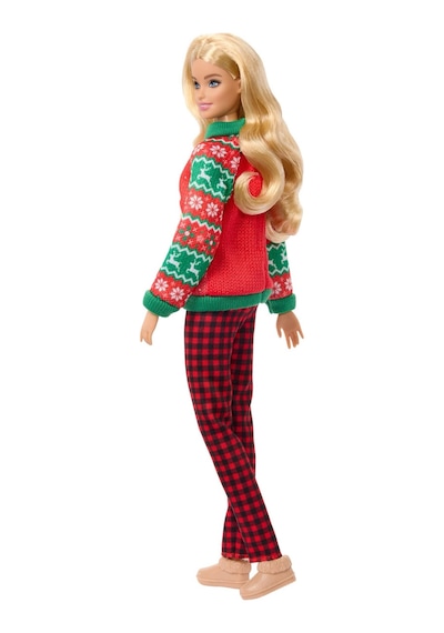 Barbie Holiday Sweater Yılbaşı Bebeği Jml09