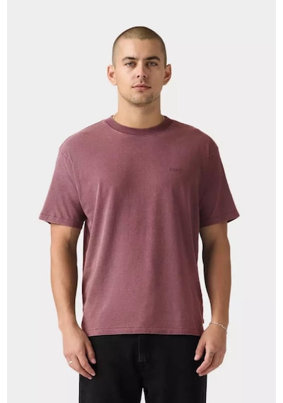 Levi's Red Tab Grunge Wash Roan Rou Erkek Vintage T-shirt-14425 Bordo