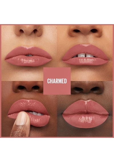 Maybelline New York Super Stay Vinyl Ink Likit Ruj 100 Charmed