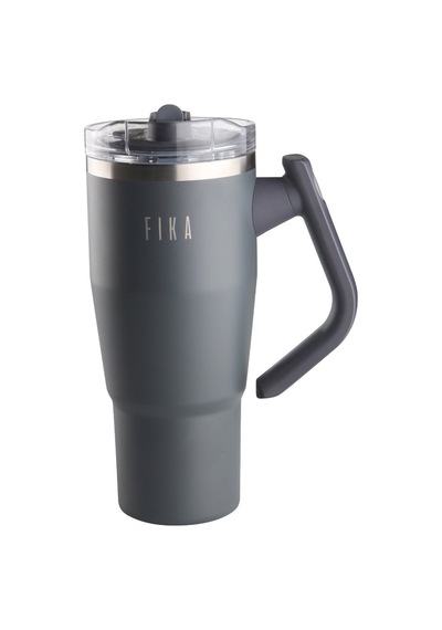Fika Lumi Döner Kulplu Termos 950 Ml - Antrasit-7573 Gri