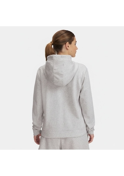 Under Armour Rival Terry Kadın Gri Kapüşonlu Sweatshirt Gri