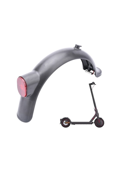 Xiaomi Mi 4 Elektrikli Scooter Arka Çamurluk + Arka Lamba