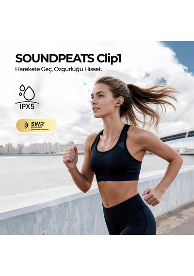 Soundpeats Clip1 Hi-res Ldac Open-ear Enc Ows Bluetooth 5.4 Kablosuz Kulaklık