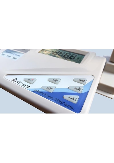 Az 86555 Yazıcılı Masaüstü Ph İletkenlik Tds Tuzluluk Sıcaklık Ölçer