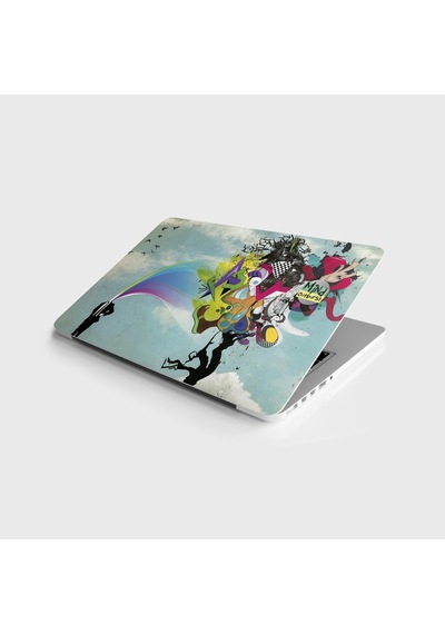 Laptop Sticker Notebook Kaplama Etiketi Mind