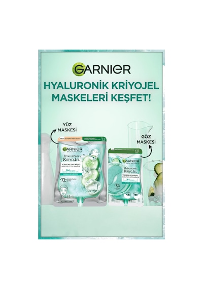 Garnier Hyaluronik Kriyojel Bitkinlik Karşıtı Soğutucu Göz Maskesi