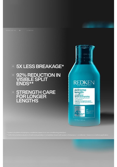 Redken Extreme Length Biotin Güçlendirici Uzun Saç Bakım Saç Kremi 300ml