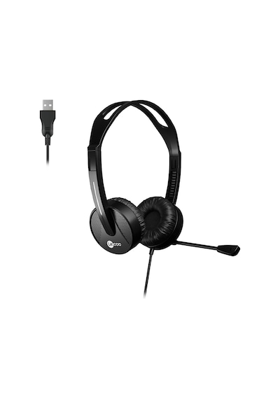 Ht106 Usb Kablolu Mikrofonlu Kulak Üstü Kulaklık - Pc, Laptop, Tablet, Telefon Uyumlu, Ergonomi