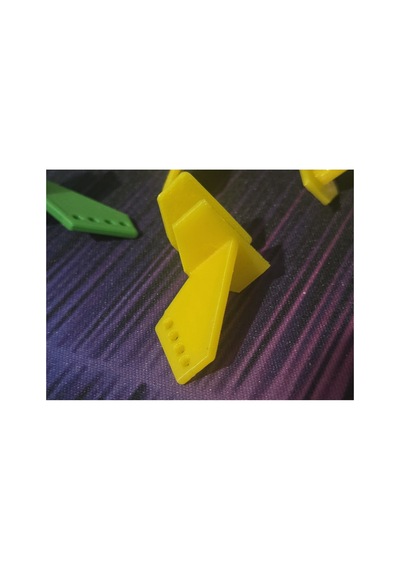 Uçak Servo Kontrol Horn/kulukçık-3d Baskı Petg/abs Plastik 10 Adet