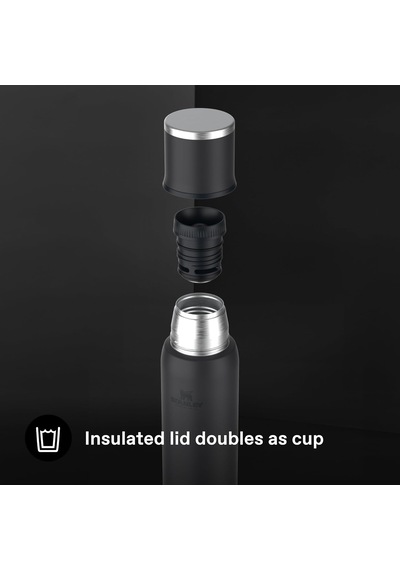 Adventure To-go Termos 1 Litre - Siyah 2.0 Paslanmaz Çelik Çok Renkli
