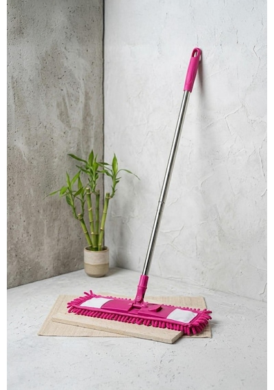 Myclean 60 Cm Islak-kuru Mikrofiber Şönil Püsküllü Yedek Markarna Mop Başlığı