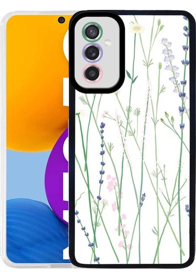 Samsung Uyumlu Galaxy M52 Kılıf Desenli Renkli Figürlü Kapak