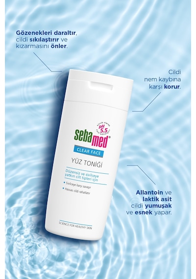 Sebamed Clear Face Yüz Temizleyici Tonik 200 Ml